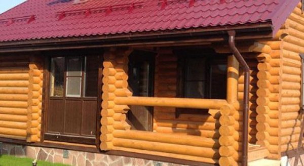 Bir günlük kabin inşaatı