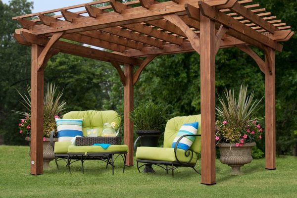 Bir pergola inşa et