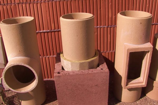 Merkezi ısıtma için baca